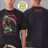 Metallica Pop-Up Shop Exclusive Poster Philadelphia PA M72 Philly At Lincoln Financial Field On May 23 And 25 No Repeat Weekend 2025 Black T-Shirt