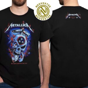 Metallica Pop-Up Shop Merchandise Tee M72 Nashville TN At Nissan Stadium On No Repeat Weekend May 1st And 3rd M72 North America Tour 2025 T-Shirt