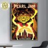 Pearl Jam Atlanta GA Night 1 Event Poster On April 29th 2025 At State Farm Arena Artist Taylor Rushing Home Decor Poster Canvas