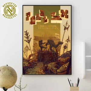 Pearl Jam On May 3 2025 Event Poster In New Orleans LA At New Orleans Jazz Heritage Festival Art By Kevin Tong Home Decor Poster Canvas