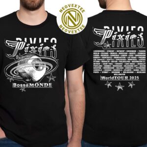 Pixies Bossa Monde Xerox Monde Event Tee World Tour 2025 Two Sided Vintage T-Shirt