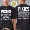 Pixies Cloud Monkey Exclusive Tee World Tour 2025 Two Sided Womens T-Shirt