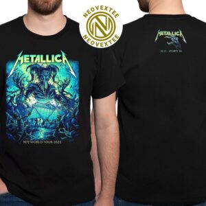 Metallica Atlanta Georgia Pop-Up Shop Merch Tee For M72 ATL At Mercedes-Benz Stadium On June 3 2025 Two Sided Print Unisex T-Shirt