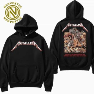 Metallica M72 Denver Night 2 Merch Hoodie On June 29 Denver Colorado In Empower Field at Mile High Stadium M72 North American Tour 2025 Merchandise T-Shirt Hoodie