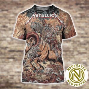 Metallica M72 Denver Night 2 Show Poster On June 29 Denver Colorado In Empower Field at Mile High Stadium M72 North American Tour 2025 All Over Print Shirt