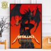 Metallica M72 Santa Clara Night 1 Concert Poster On June 20 In Santa Clara California At Levis Stadium M72 North American Tour 2025 Poster Canvas