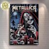 Metallica M72 Santa Clara Night 1 Concert Poster On June 20 In Santa Clara California At Levis Stadium M72 North American Tour 2025 Poster Canvas
