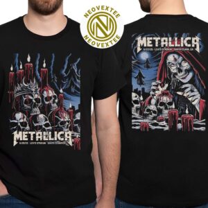 Metallica M72 Santa Clara Two Night Show Poster On June 20 And 22 In Santa Clara California At Levis Stadium M72 North American Tour 2025 T-Shirt