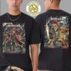 Metallica Night 2 Tampa Florida Art By Andrew Cremeans Merchandise Tee At Raymond James Stadium M72 Tampa On June 8 2025 Two Sided Print T-Shirt