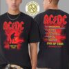 ACDC At Autodromo Enzo e Dino Ferrari Imola PWR UP Show Poster Tour 2025 In Imola Italy On July 20 2025 Unisex T-Shirt