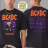 ACDC Prague Czech Republic PWR Up Europe 2025 Tour Merchandise Tee At Letnany Airport On June 26 2025 Two Sided Print Unisex T-Shirt