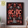 ACDC PWR Up Tour 2025 Berlin Germany Concert Poster Live At The Olympiastadion On June 30 2025 Home Decor Poster Canvas