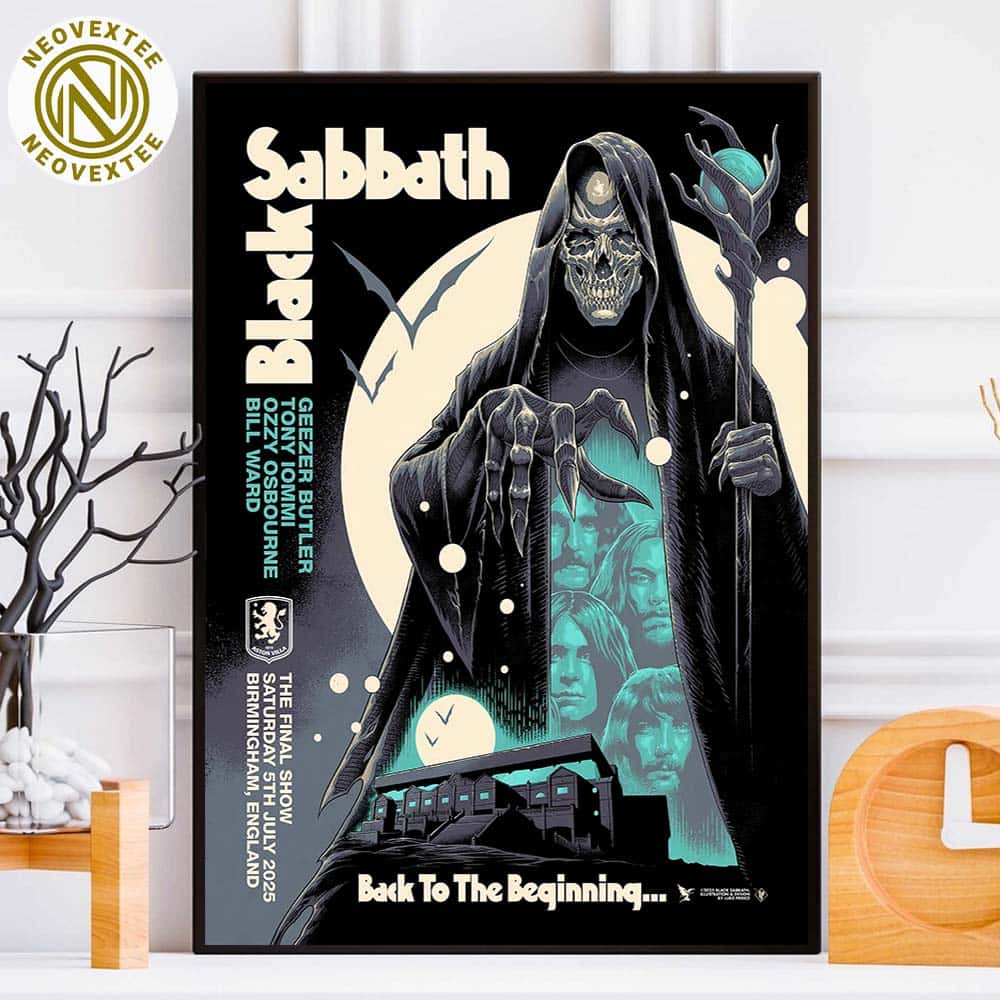 Black Sabbath Skeleton Poster Back To The Beginning 2025 The Final Show Villa Park Birmingham On July 5 2025 Decorative Home Decor Poster Canvas Black Sabbath Skeleton Poster Back To The Beginning 2025 The Final Show Villa Park Birmingham On July 5 2025 Decorative Home Decor Poster Canvas