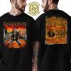 ACDC Are You Ready PWR UP 2025 Tour Australia Map Cities List Two Sided Print Unisex T-Shirt