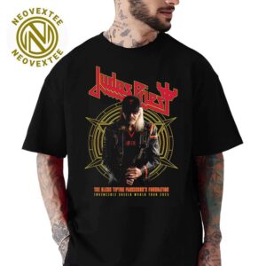 Judas Priest Glenn Tipton Shield of Pain Exclusive Tee Invincible Shield World Tour 2025 Unisex T-Shirt