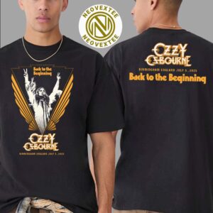 Ozzy Osbourne Back To The Beginning The Final Show Shep Fairey At Villa Park Birmingham On July 5 2025 Black Unisex T-Shirt