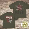 Pantera Merch The Heavies Tour Of The Summer 2025 Cowboys From Hell Exclusive Tee Two Sided Print Black T-Shirt